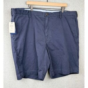 NWT Polo Ralph Lauren Stretch Classic Fit Chino Shorts Ink Blue 46B NWT